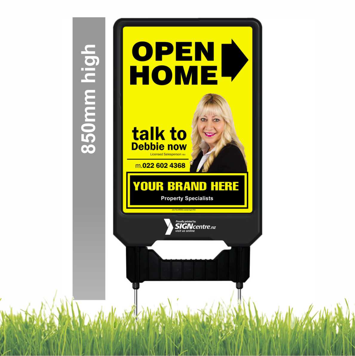 CUSTOM MESSAGE REAL ESTATE SIGNAGE