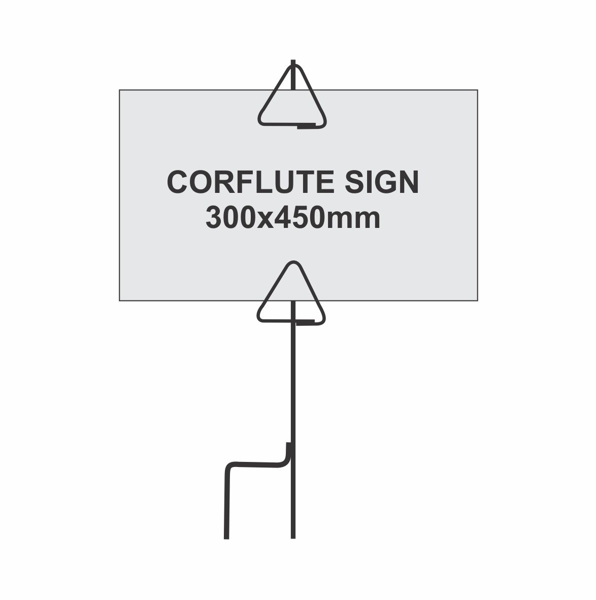 METAL WIRE FRAME 300x450mm