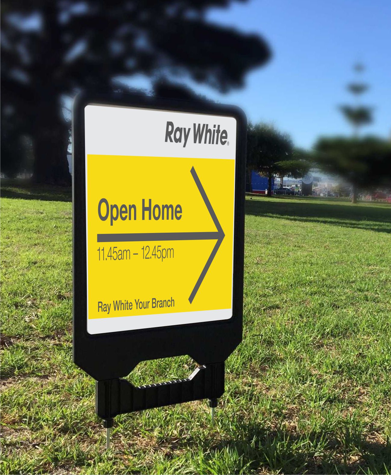 Ray White Real Estate Sign Holders