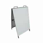 METAL PROMOTIONAL PAVEMENT / SANDWICH BOARD - COMPLETE WITH SIGNAGE - 600x800mm
