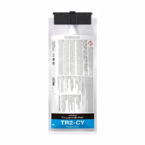 TR2 CYAN 500ml INK CARTRIDGE POUCH ROLAND