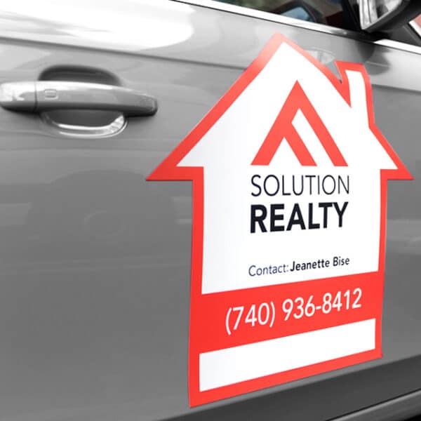 REAL ESTATE MAGNTIC CAR SIGNAGE