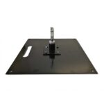Metal Plate Flag Base-400x400mm TO SUIT 2mtr FEATHER/TEARDROP FLAGS - Image 3