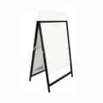 INTERCHANGEABLE CORFLUTE PROMOTIONAL METAL PAVEMENT BOARD / ADVERTISING BOARD - COMPLETE WITH SIGNAGE-600x900mm - Image 2
