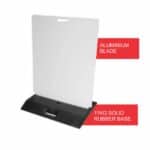 HEAVY DUTY PROMOTIONAL RUBBER PAVEMENT BOARD / SANDWICH BOARD - COMPLETE WITH SIGNAGE - INSERT SIZE 600x900mm - Image 3