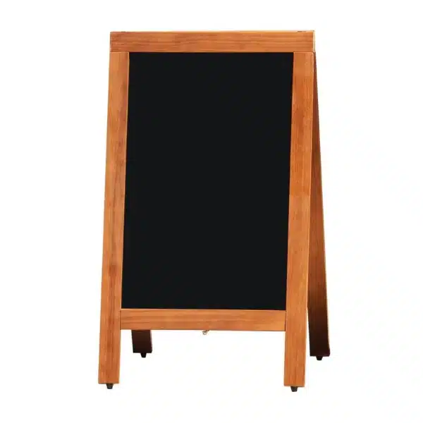 RUSTIC WOODEN PAVEMENT BOARD / SANDWICH BOARD - Medium 500 x 850mm