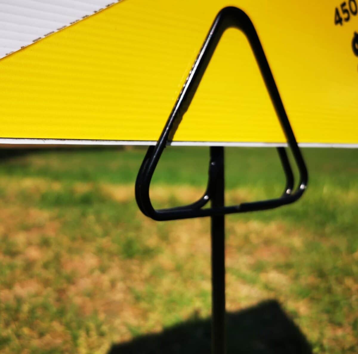450mm METAL WIRE FOOT STAKE SIGN HOLDER - SW450 - Image 4