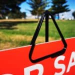 450mm METAL WIRE FOOT STAKE SIGN HOLDER - SW450 - Image 5