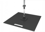 Metal Plate Flag Base-400x400mm TO SUIT 2mtr FEATHER/TEARDROP FLAGS - Image 4