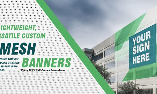 Wind Mesh Banners 1800mm