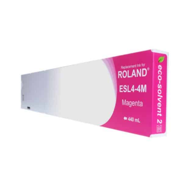 MAGENTA ROLAND 440ml INK CARTRIDGE Compatibility with Epson, Roland, Mimaki, Mutoh Inkjet Printers