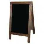 RUSTIC WOODEN PAVEMENT BOARD / SANDWICH BOARD - Medium 500 x 850mm - Image 3